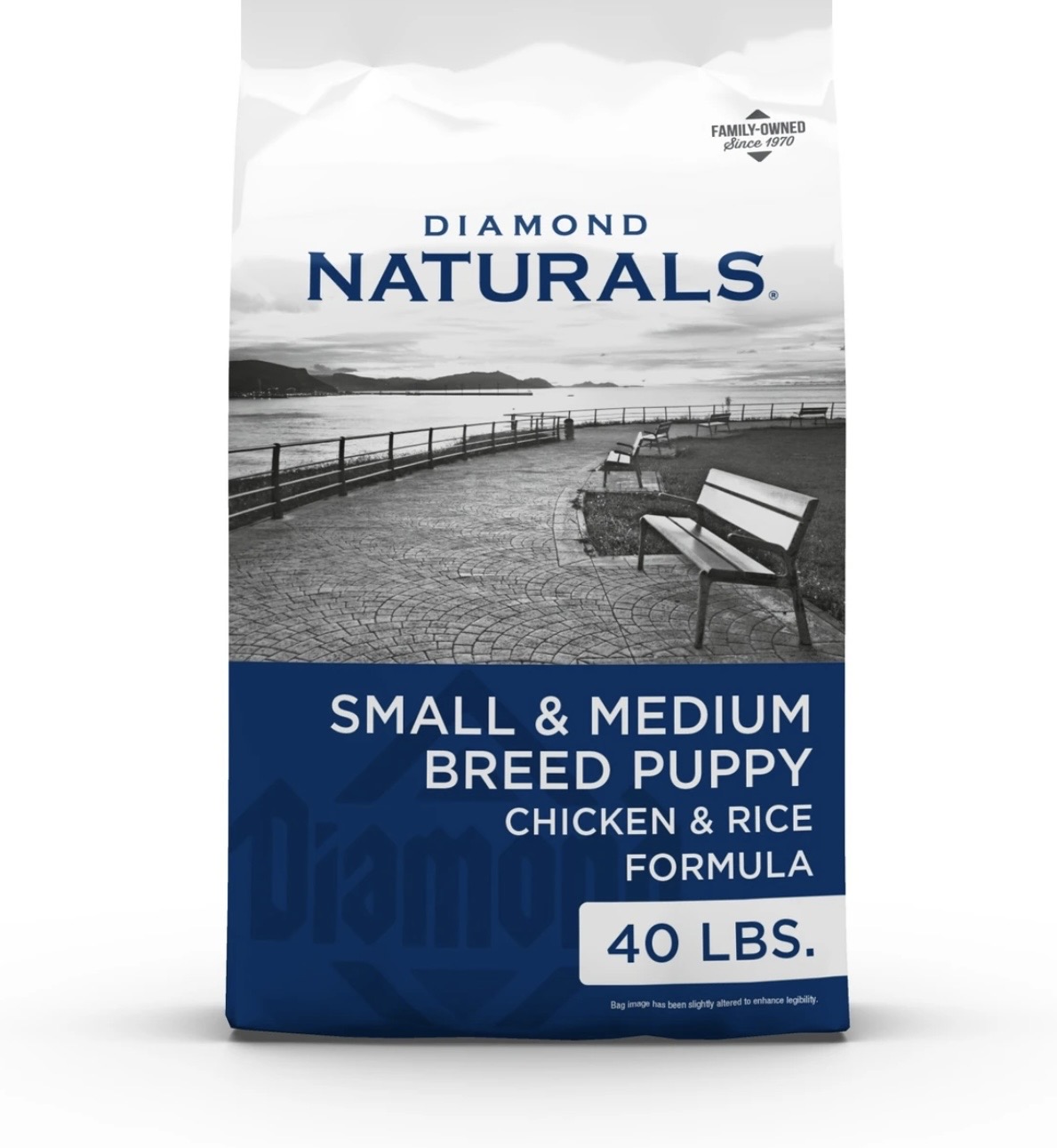 Diamond Naturals Small & Medium Breed Puppy Chicken & Rice Formula 40 lbs bag