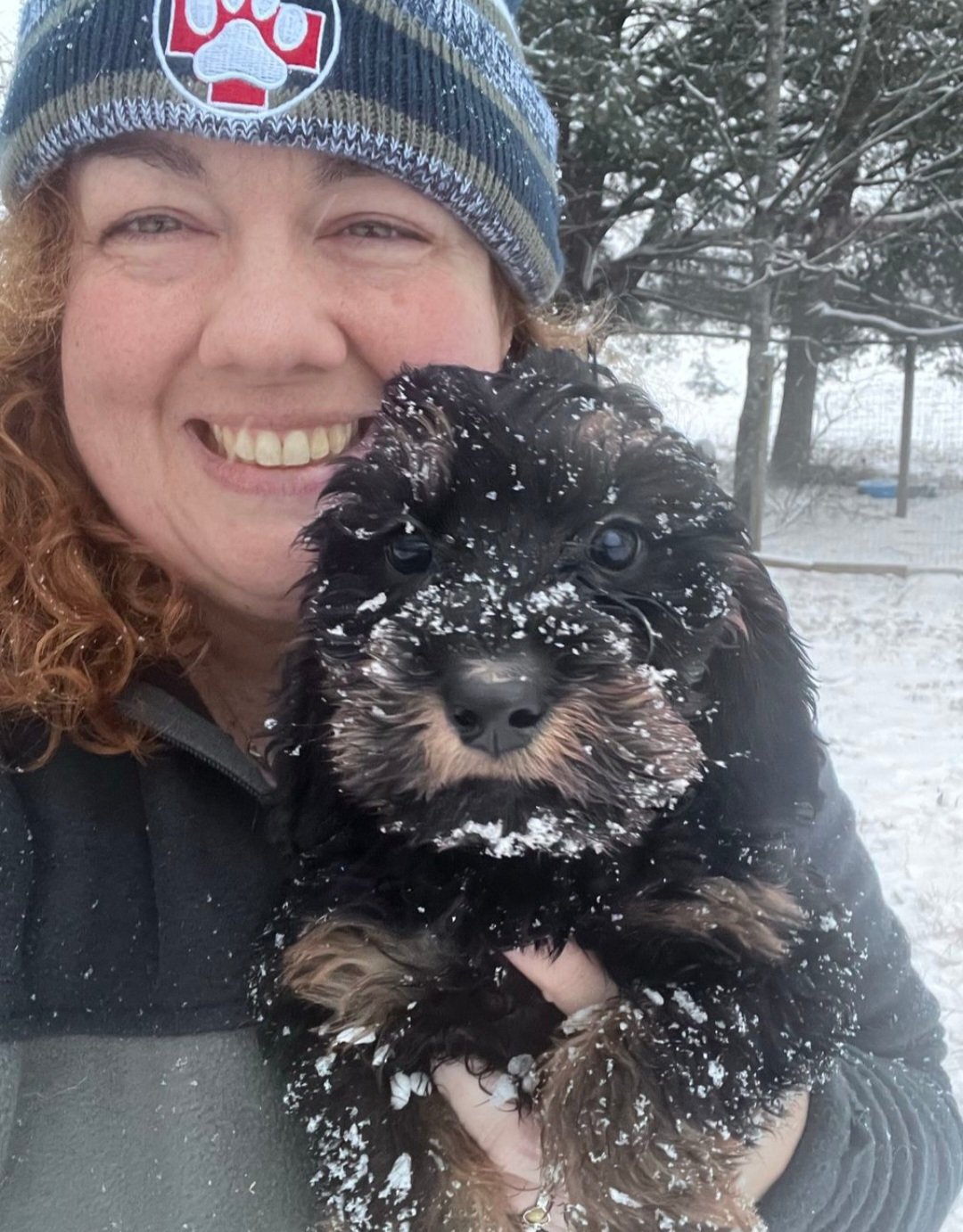 Happy doodle portrait